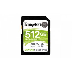 Kingston compatible Canvas Select Plus - Flash-Speicherkarte - 512 GB - SDXC UHS-I
