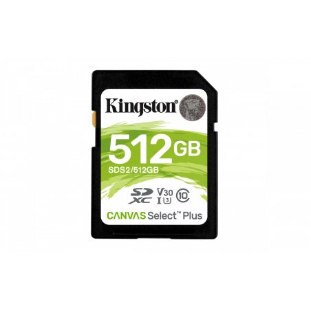 Kingston Technology Canvas Select Plus 512 Go SDXC UHS-I Classe 10