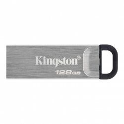 Kingston compatible USB-Stick DataTraveler Kyson - USB 3.1 Gen 1/USB 3.2 - 128 GB - Silber/Schwarz