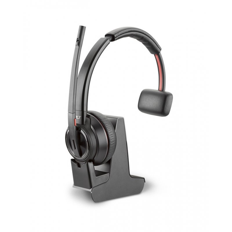 POLY W8210 Headset Wireless Head-band Office/Call center Bluetooth Black