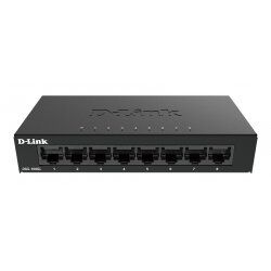 D-Link DGS-108GL Unmanaged Gigabit Ethernet (10/100/1000) Black