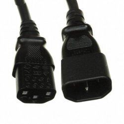 Cisco CAB-C13-C14-AC câble électrique Noir 3 m Coupleur C13 Coupleur C14