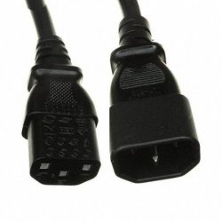 POWER CORD C13 TO C14 (RECESSED RECEPTACLE) 10A CATX