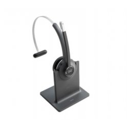Cisco 561 Casque Sans fil Arceau Bureau/Centre d'appels USB Type-A Noir, Gris