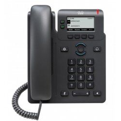 Cisco 6821 IP phone Black 2 lines