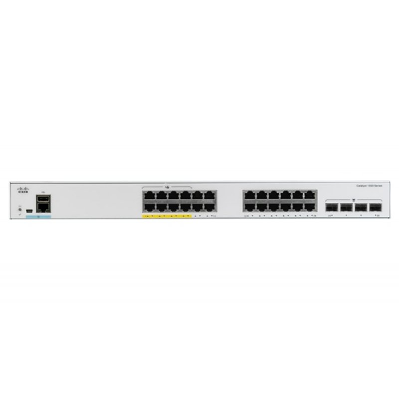 Cisco Catalyst C1000-24T-4X-L network switch Managed L2 Gigabit Ethernet (10/100/1000) Grey