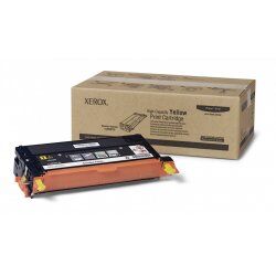 Xerox Genuine Phaser 6180 / 6180MFP Yellow Toner Cartridge - 113R00725