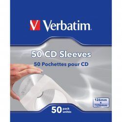 Verbatim CD Sleeves 50pk