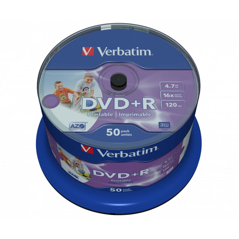 Verbatim compatible - DVD+R x 50 - 4.7 GB - Speichermedium