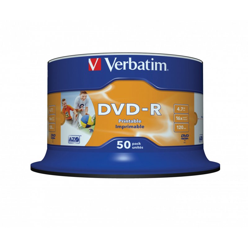 DVD-R/4.7GB 16xspd 50Spindle print