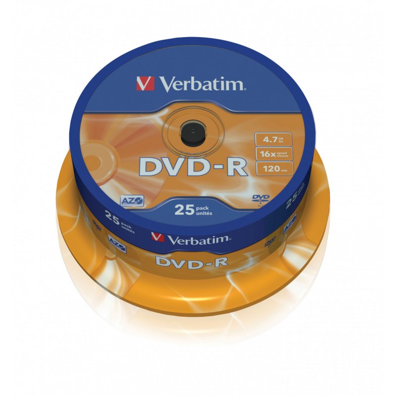 Verbatim compatible - DVD-R x 25 - 4.7 GB - Speichermedium
