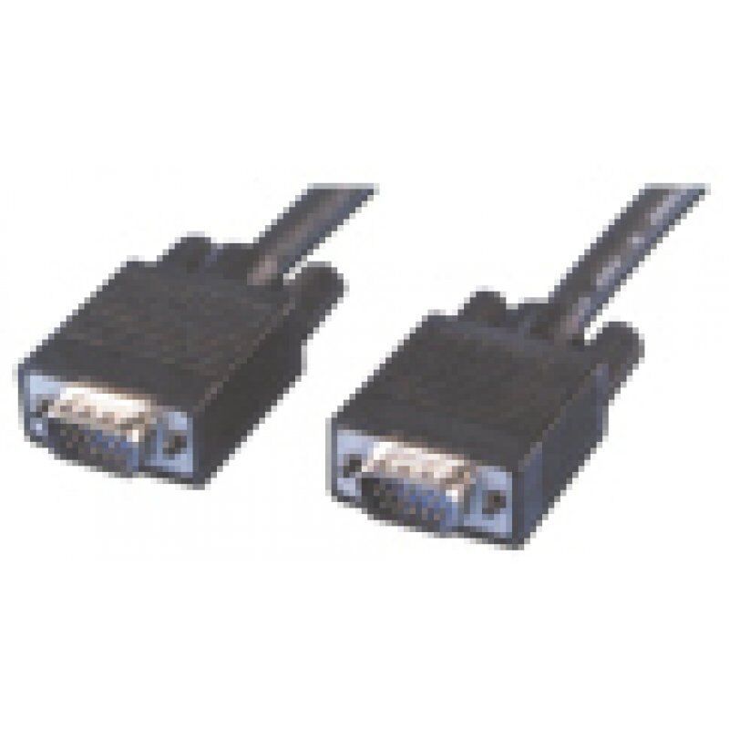 MCL CABLE SVGA HD15 Male/Male 2m VGA cable VGA (D-Sub)