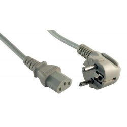 MCL MC901-2M/BE power cable Beige C13 coupler