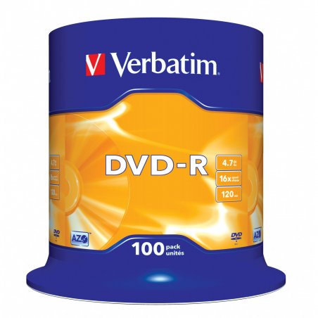DVD-R/4.7GB 16xsd AdvancedAZO Spdl 100