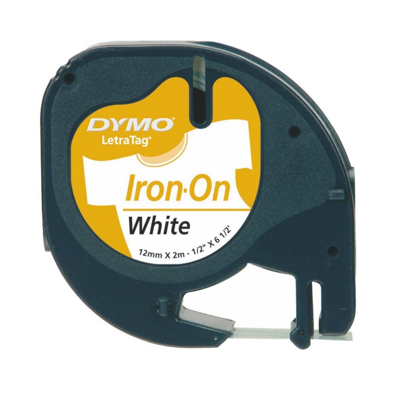 DYMO LetraTag étiquettes thermocollantes - 12mm x 2m