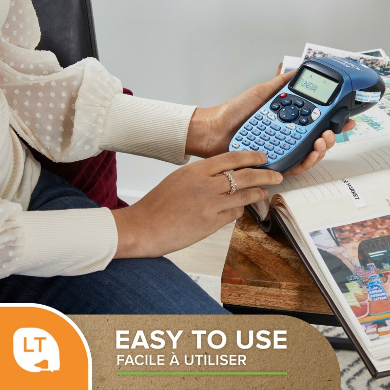 DYMO LetraTag étiquettes thermocollantes - 12mm x 2m