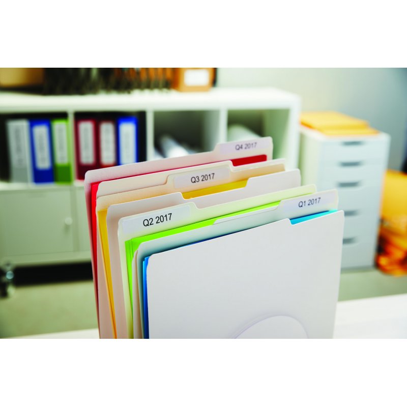 DYMO Etiquettes de dossier suspendu LabelWriter, 50 x 12 mm,