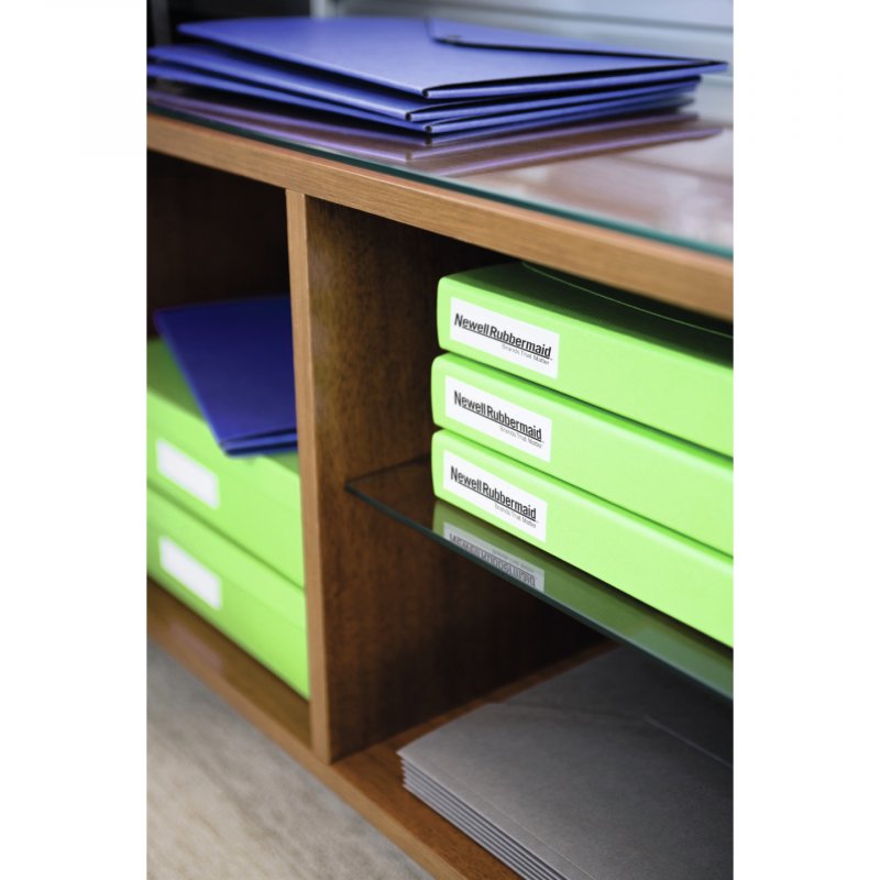 DYMO Etiquettes de classeur LabelWriter, 38 x 190 mm, blanc