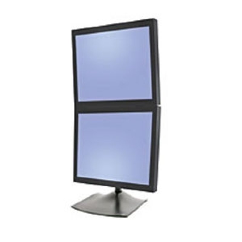DS100 - Support de bureau pour 2 moniteurs LCD (version verticale)