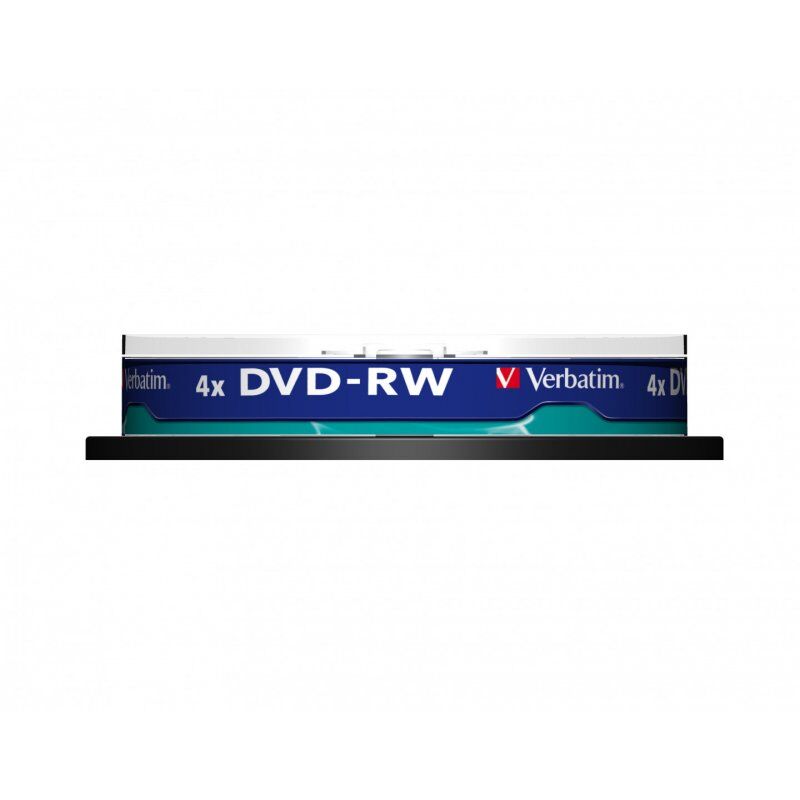 Verbatim compatible DataLifePlus - DVD-RW x 10 - 4.7 GB - Speichermedium