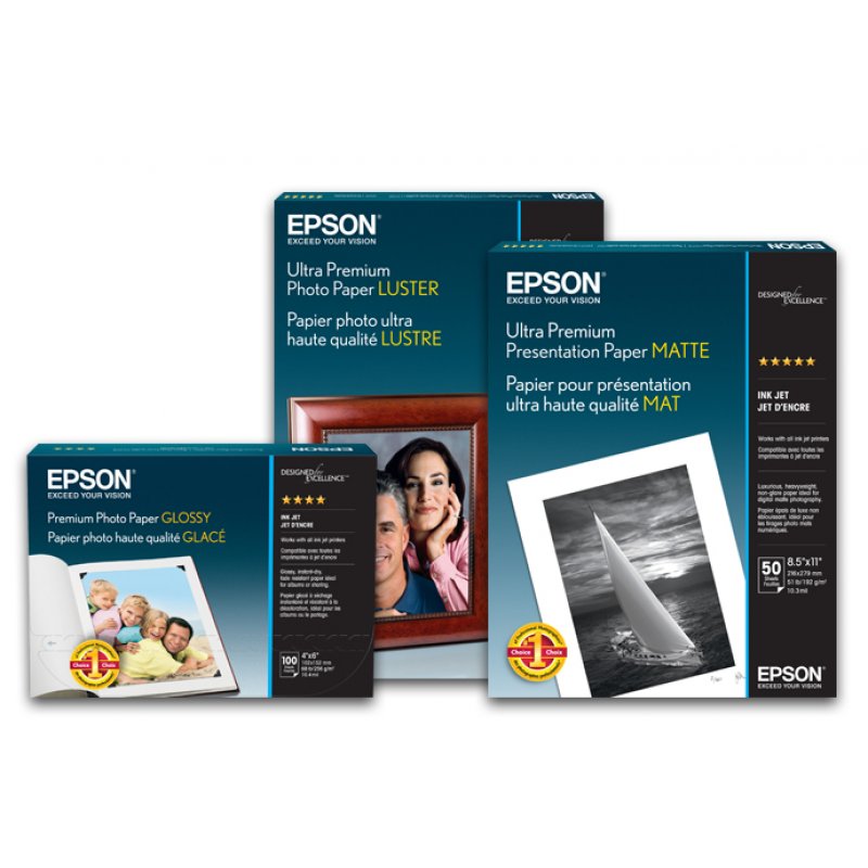 Epson Proofing Paper White Semimatte, DIN A3+, 100 Sheets