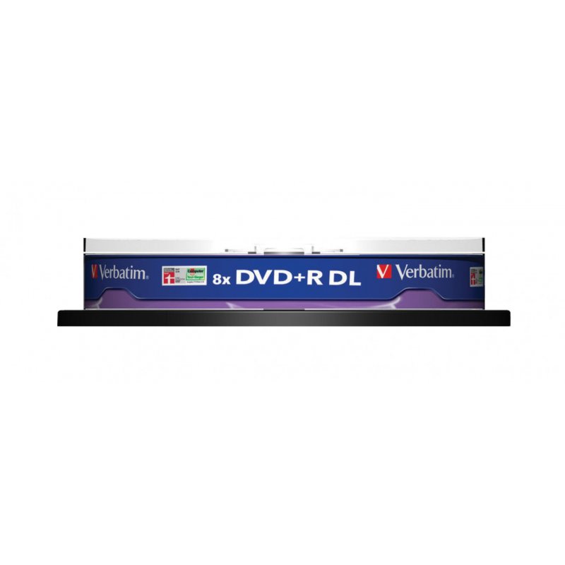 Verbatim compatible - DVD+R DL x 10 - 8.5 GB - Speichermedium
