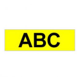 TX-611 Yellow/Black 6mm