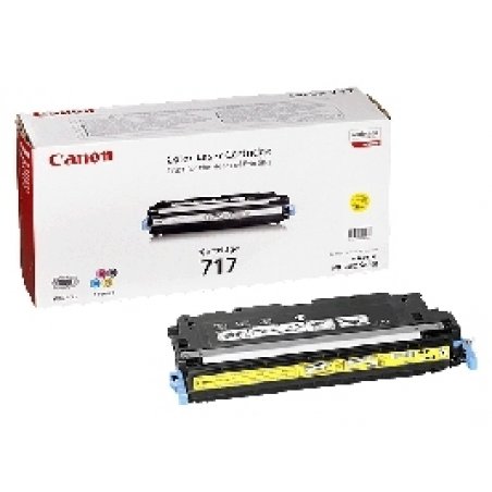 Canon 717Y Cartouche de toner Original Jaune