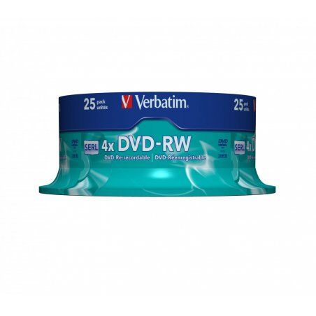 Verbatim DVD-RW Matt Silver 4.7 GB 25 pc(s)