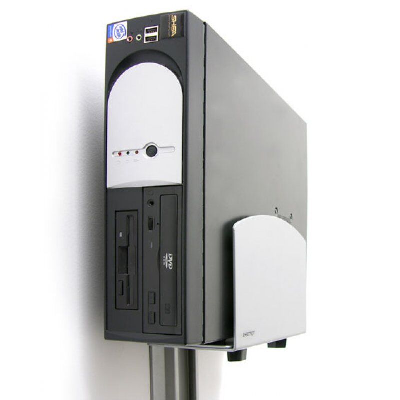 Ergotron Vertical Universal CPU Holder Silver