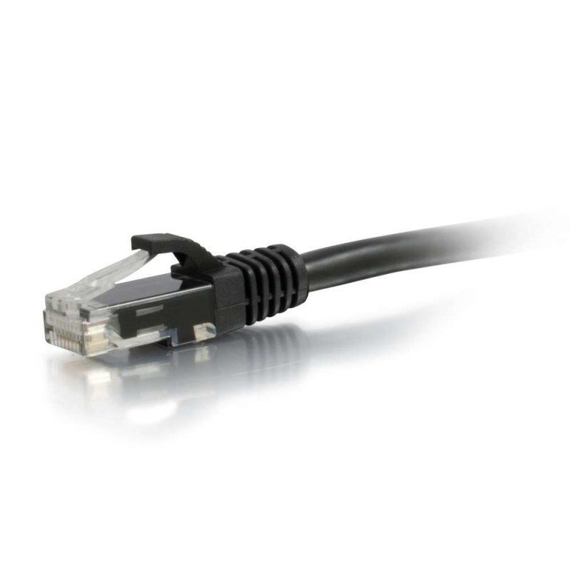 C2G 10m Cat5e Booted Unshielded (UTP) Network Patch Cable - Black