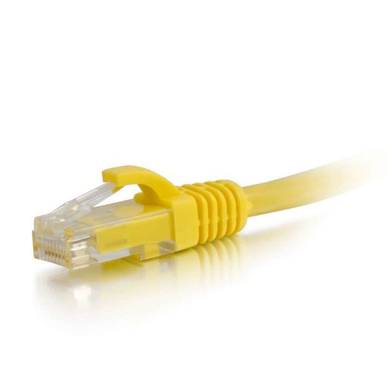 Cbl/1M Yellow CAT6PVC SLess UTP CB