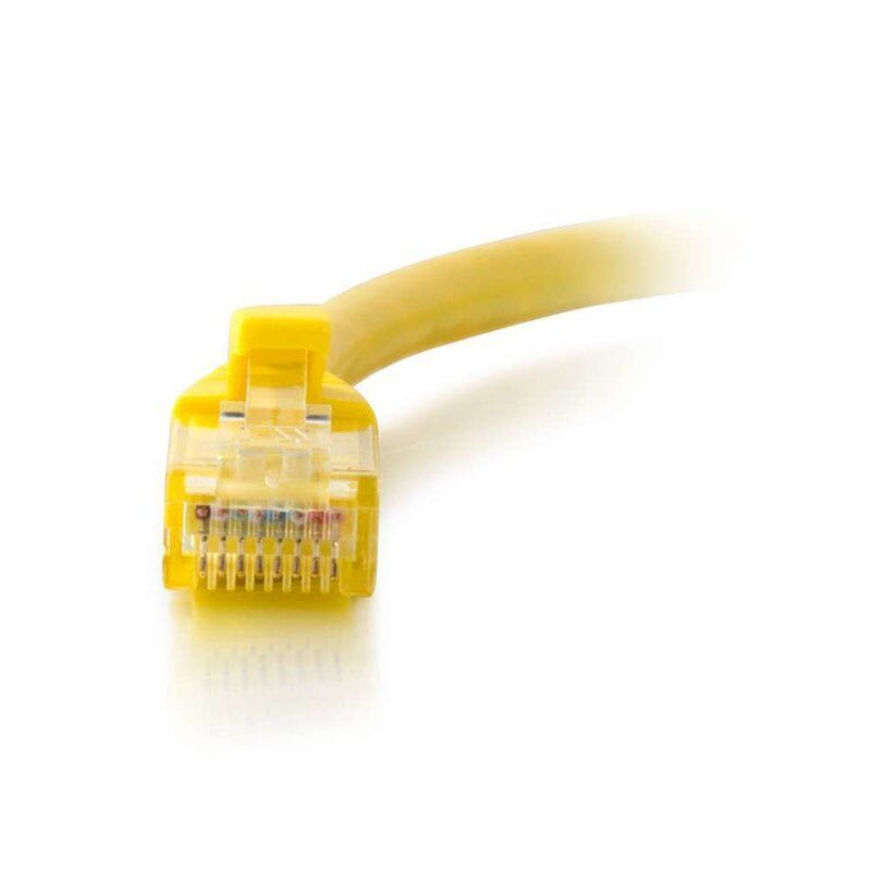 Cbl/1M Yellow CAT6PVC SLess UTP CB