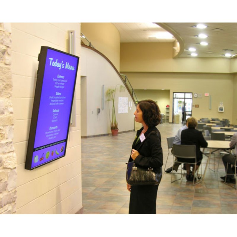 Ergotron SIM90 Signage Integration Mount Noir Mur