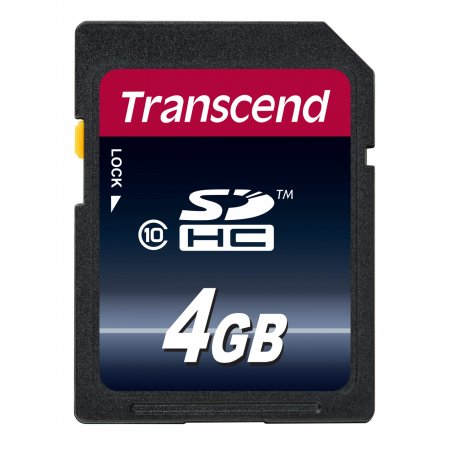 Transcend TS4GSDHC10 mémoire flash 4 Go SDHC NAND Classe 10
