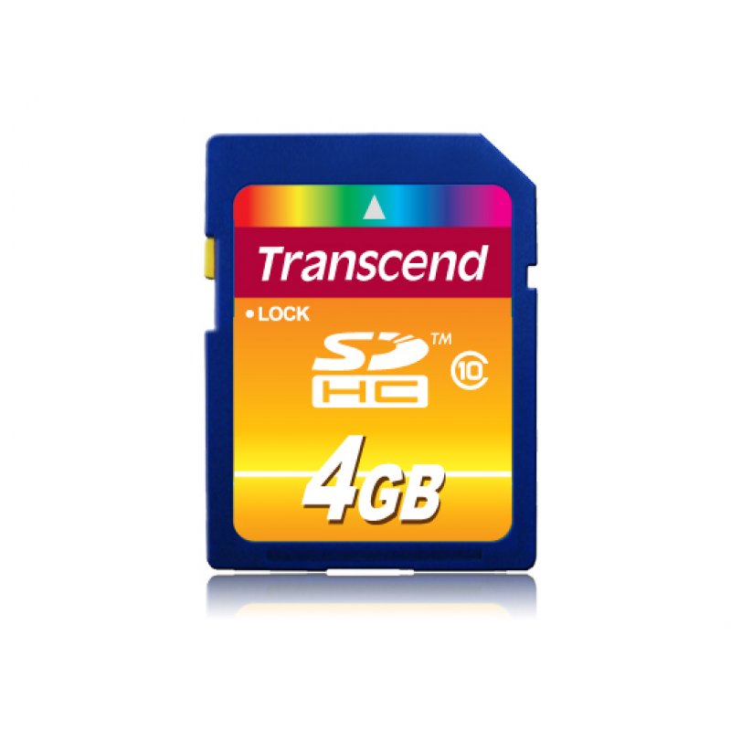 TRANSCEND Ultimate Carte mem. flash 4Go