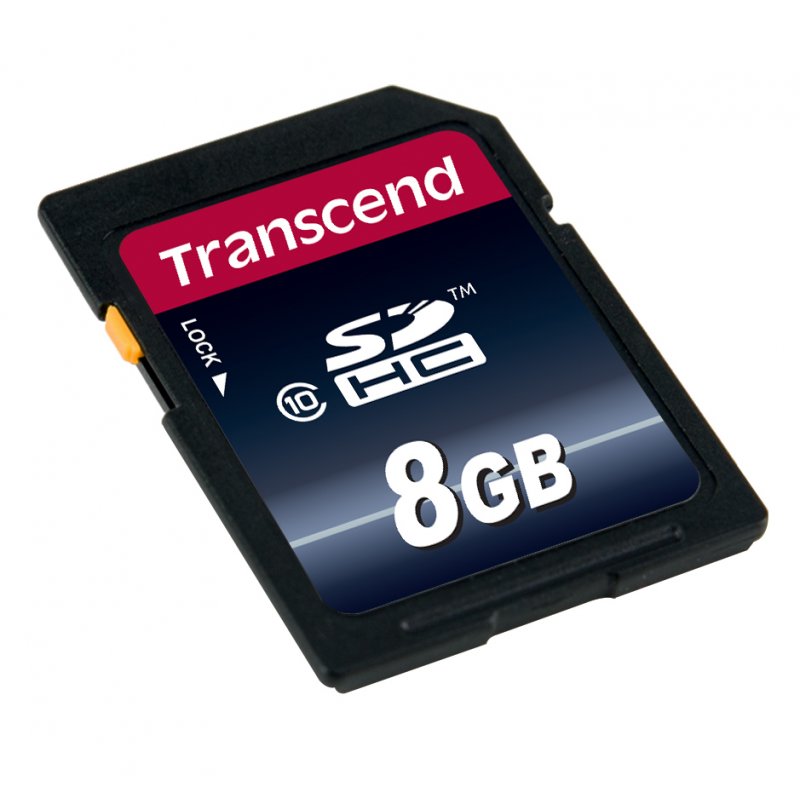 Carte mémoire Secure Digital (SD) Transcend compatible Ultimate 8 Go SDHC Class 10