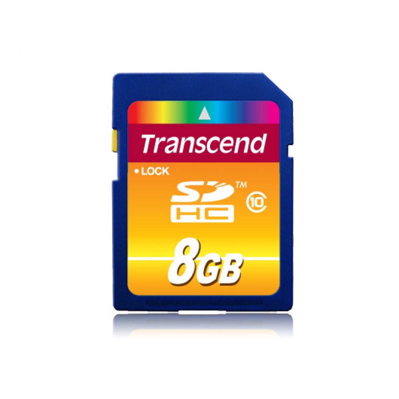 Carte mémoire Secure Digital (SD) Transcend compatible Ultimate 8 Go SDHC Class 10