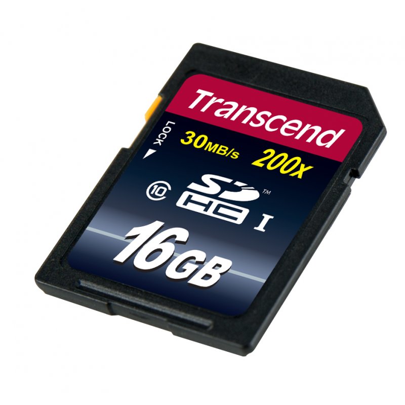 Transcend SD Card SDXC/SDHC Class 10 16GB