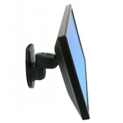 Ergotron 200 Series Wall Mount Pivot 61 cm (24") Noir Mur