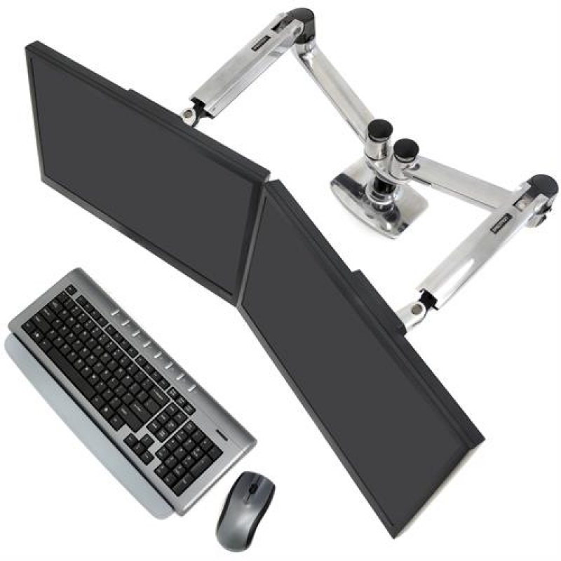 Ergotron LX Series 45-245-026 support d'écran plat pour bureau 68,6 cm (27") Argent