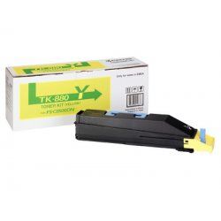 KYOCERA TK-880Y Cartouche de toner 1 pièce(s) Original Jaune