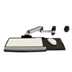 Ergotron LX Wall Mount Keyboard Arm Silver