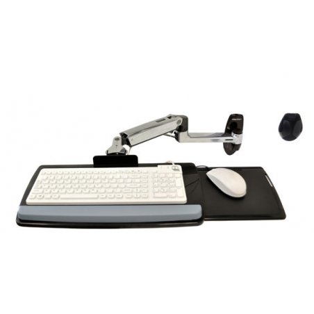 Ergotron LX Wall Mount Keyboard Arm Silver