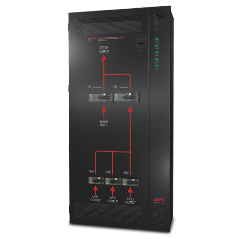 PARALLEL MAINT. BYPASS PANEL UP TO 3 UNITS 10-20KVA 400V WALLMOU