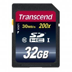 Transcend SD Card SDXC/SDHC Class 10 32GB