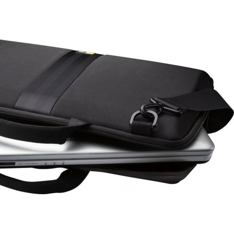 Case Logic QNS-116 sacoche d'ordinateurs portables 40,6 cm (16") Sac Messenger Noir