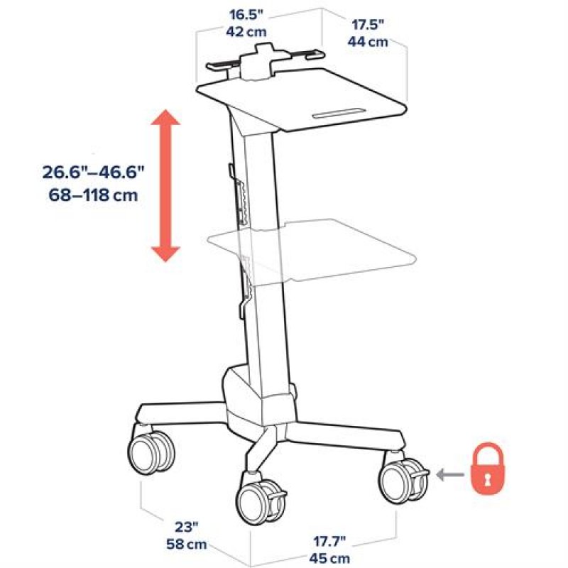 24-205-214/Neo-Flex Laptop Cart