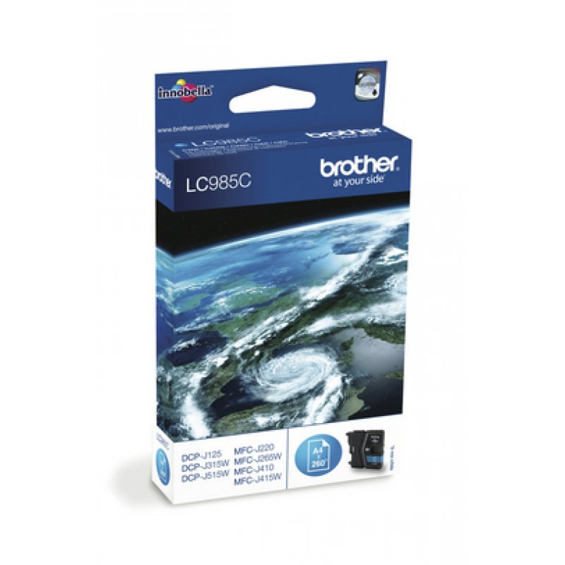 Brother LC985C ink cartridge 1 pc(s) Original Cyan