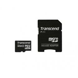 Transcend TS32GUSDHC4 mémoire flash 32 Go MicroSDHC Classe 4